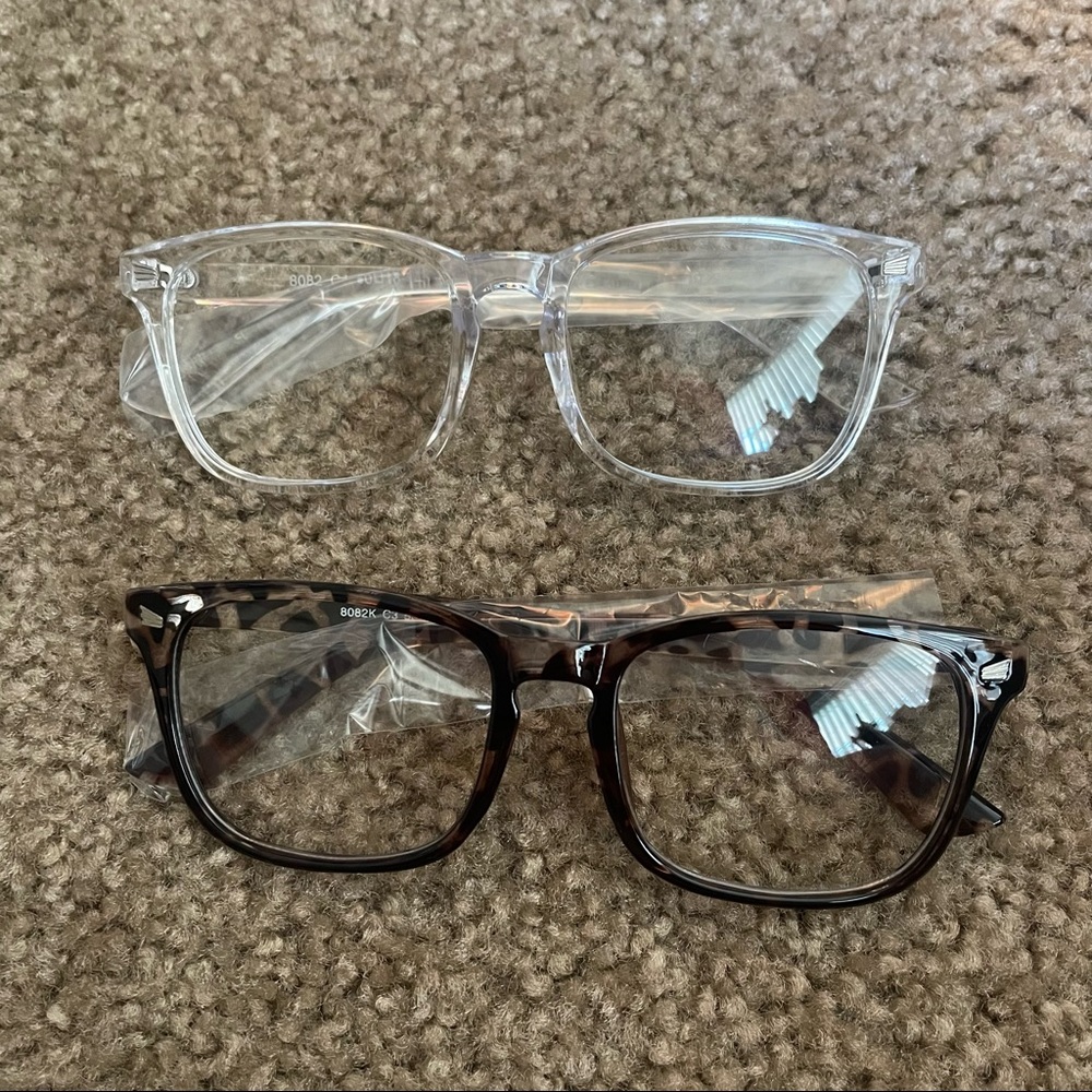 NWT Set of 2 Non Prescription Blue Light Glasses